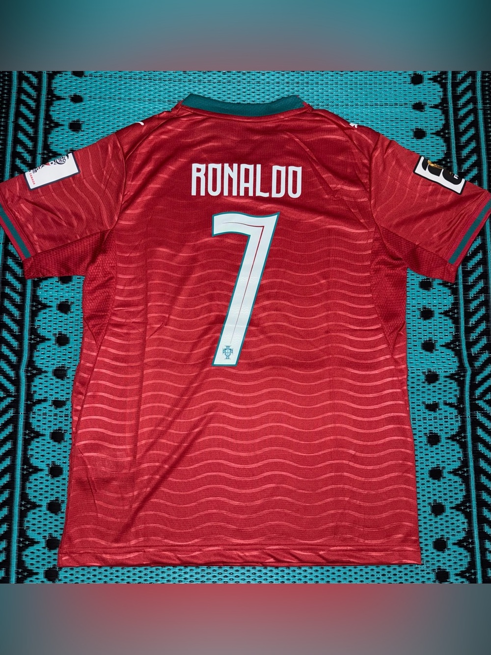 Cristiano Ronaldo 7 | Portugal 2026 World Cup Home Jersey/Kit Fan Version (Mediu